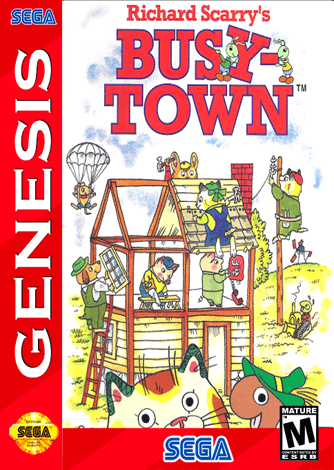 Richard Scarry's Busytown - Sega Mega Drive / Genesis