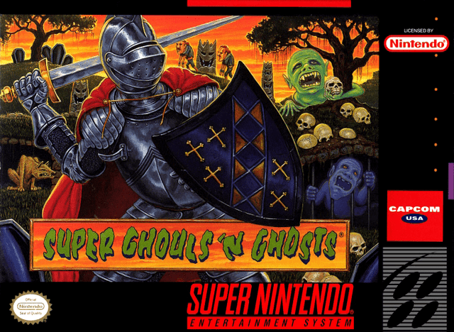 Super Ghouls'n Ghosts - Super Nintendo Entertainment System