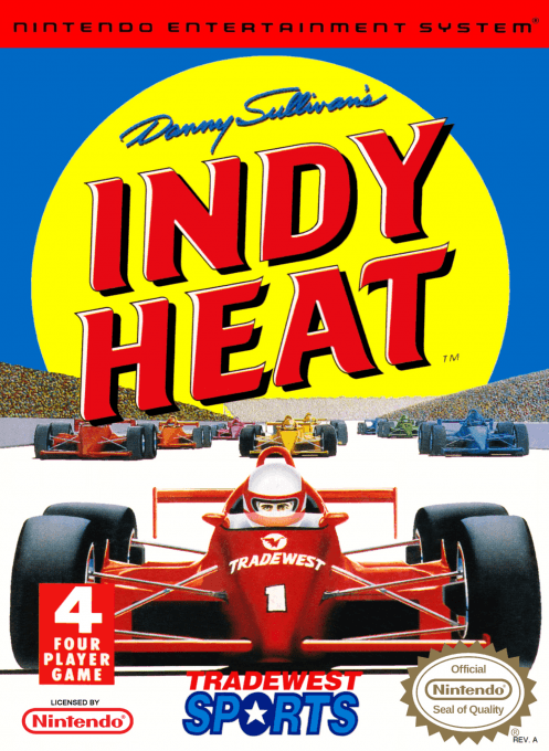 Danny Sullivan's Indy Heat - Nintendo Entertainment System
