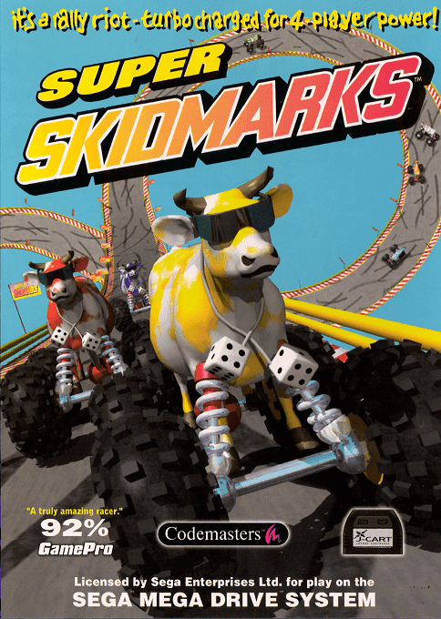 Super Skidmarks - Sega Mega Drive / Genesis