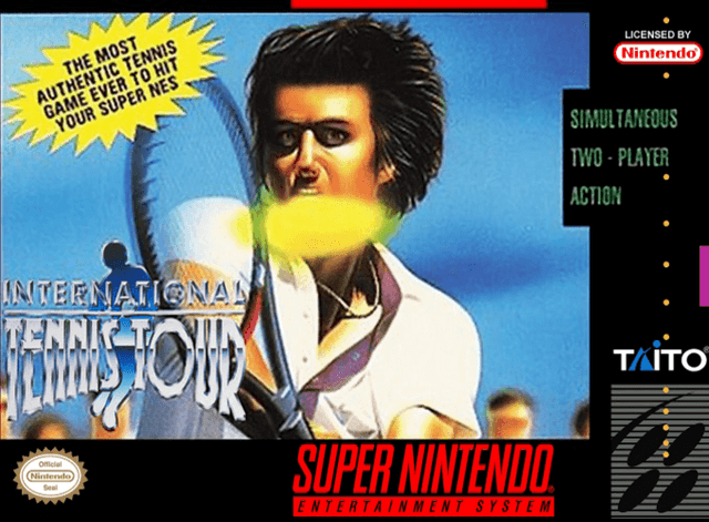 International Tennis Tour - Super Nintendo Entertainment System