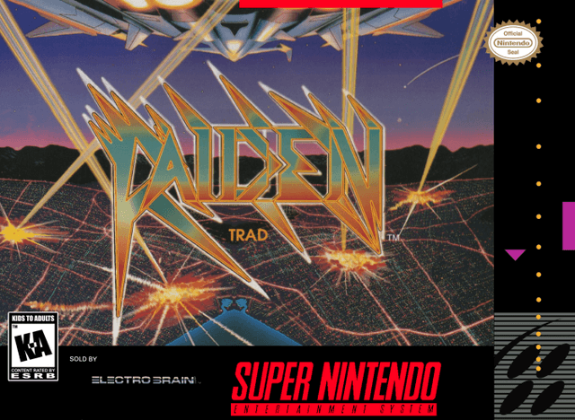 Raiden Trad - Super Nintendo Entertainment System
