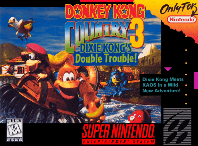 Donkey Kong Country 3 : Dixie Kong's Double Trouble! - Super Nintendo Entertainment System