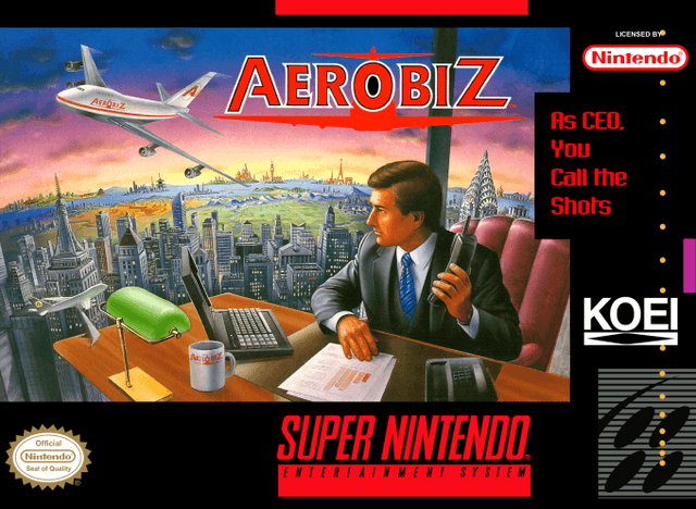 Aerobiz - Super Nintendo Entertainment System