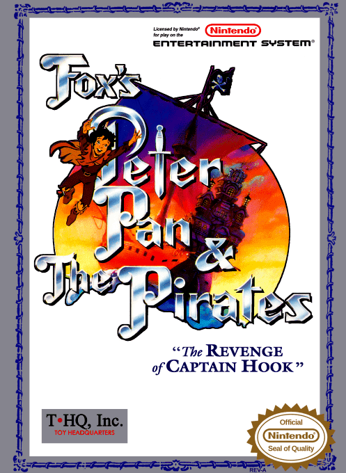 Fox's Peter Pan & the Pirates : The Revenge of Captain Hook - Nintendo Entertainment System
