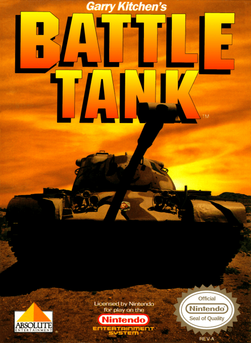 Garry Kitchen's BattleTank - Nintendo Entertainment System