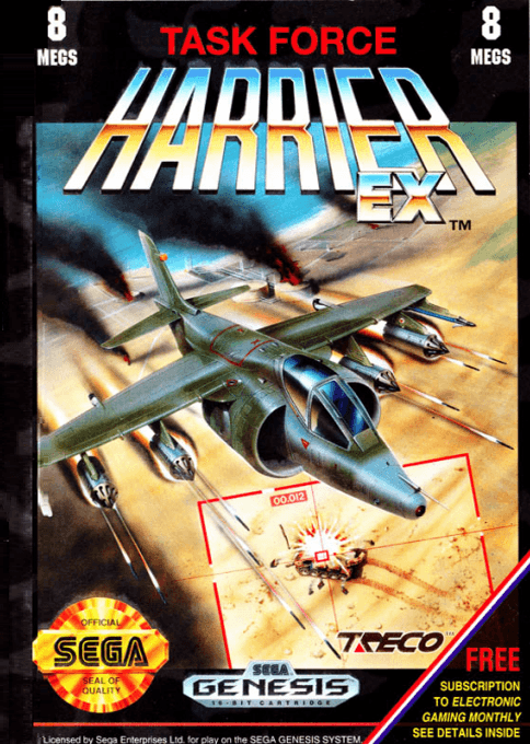 Task Force Harrier EX - Sega Mega Drive / Genesis