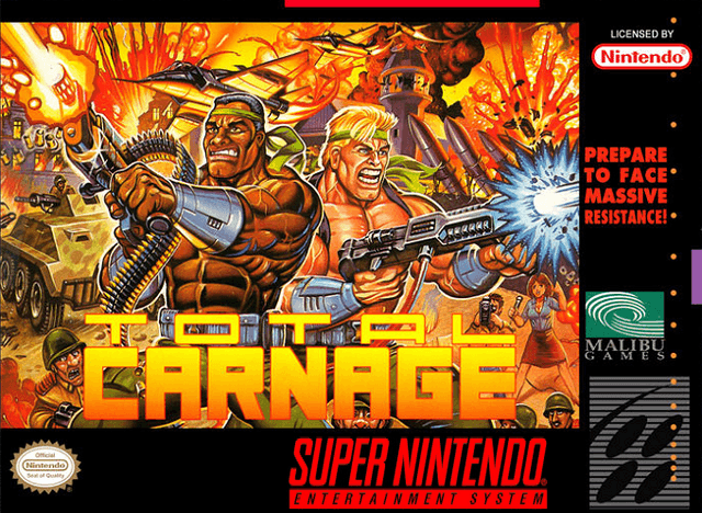 Total Carnage - Super Nintendo Entertainment System