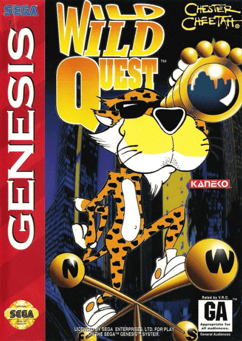 Chester Cheetah : Wild Wild Quest - Sega Mega Drive / Genesis
