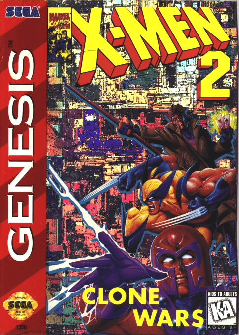 X-Men 2 : Clone Wars - Sega Mega Drive / Genesis