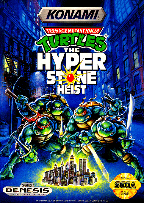 Teenage Mutant Ninja Turtles : The Hyperstone Heist - Sega Mega Drive / Genesis