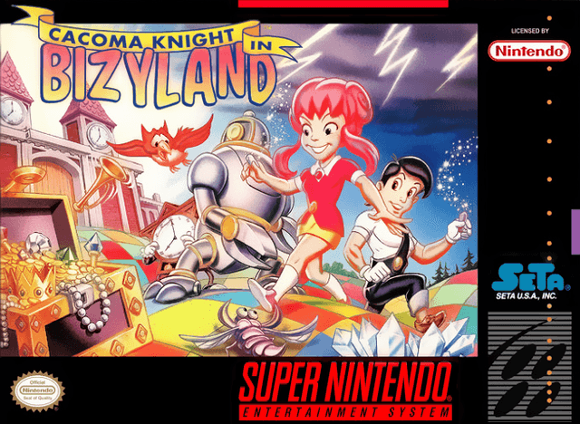 Cacoma Knight in Bizyland - Super Nintendo Entertainment System