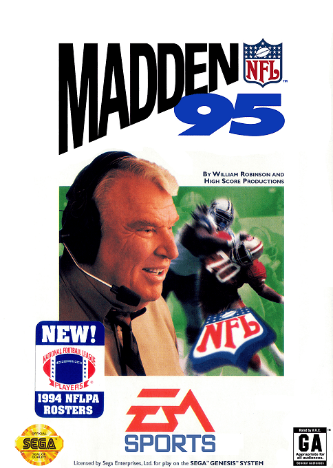 Madden NFL 95 - Sega Mega Drive / Genesis