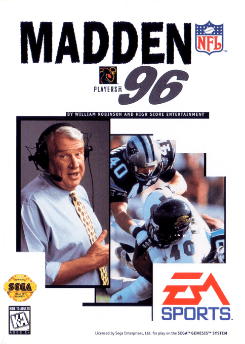 Madden NFL 96 - Sega Mega Drive / Genesis