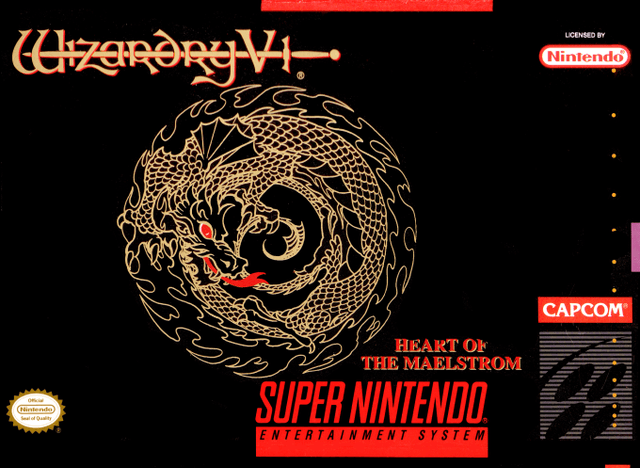 Wizardry V : Heart of the Maelstrom - Super Nintendo Entertainment System