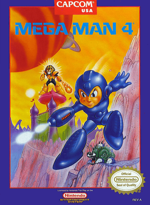 Mega Man 4 - Nintendo Entertainment System