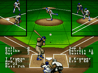 R.B.I. Baseball 4 - Sega Mega Drive / Genesis