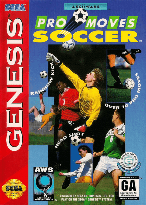 Pro Moves Soccer - Sega Mega Drive / Genesis
