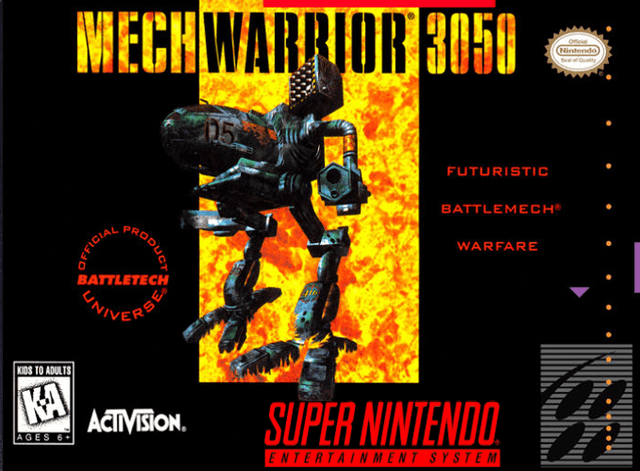MechWarrior 3050 - Super Nintendo Entertainment System
