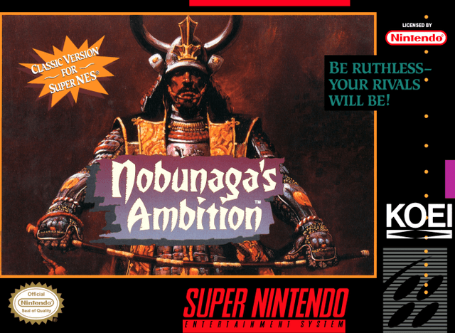 Nobunaga's Ambition - Super Nintendo Entertainment System