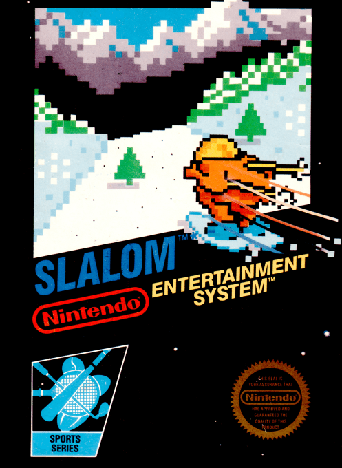 Slalom - Nintendo Entertainment System