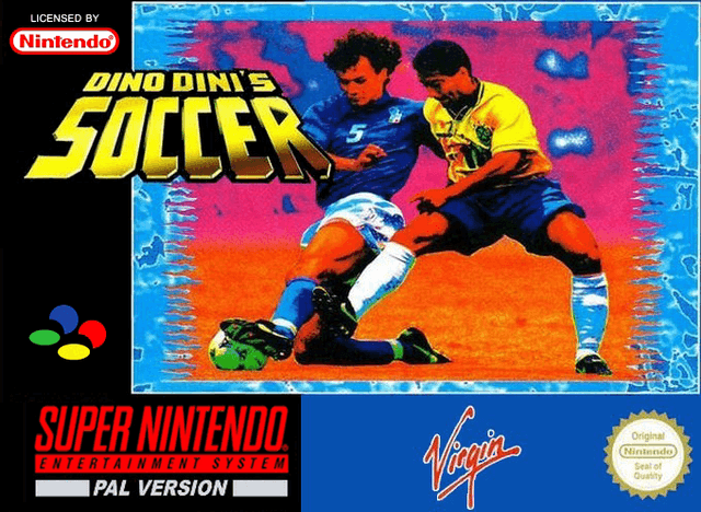 Dino Dini's Soccer! - Super Nintendo Entertainment System