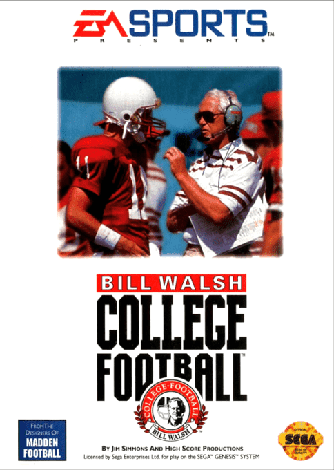 Bill Walsh College Football - Sega Mega Drive / Genesis