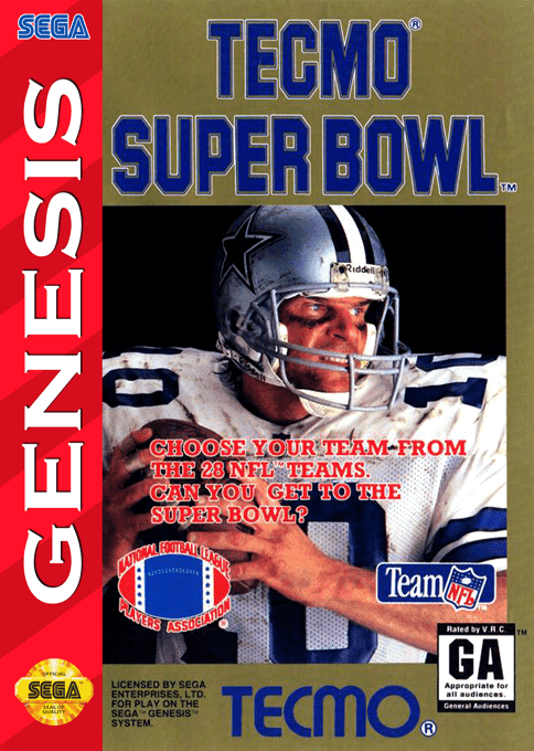 Tecmo Super Bowl - Sega Mega Drive / Genesis