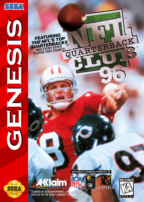 NFL Quarterback Club 96 - Sega Mega Drive / Genesis