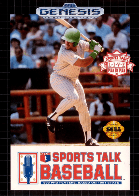 Sports Talk Baseball - Sega Mega Drive / Genesis