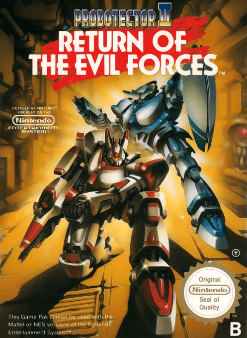 Probotector II : Return of the Evil Forces - Nintendo Entertainment System