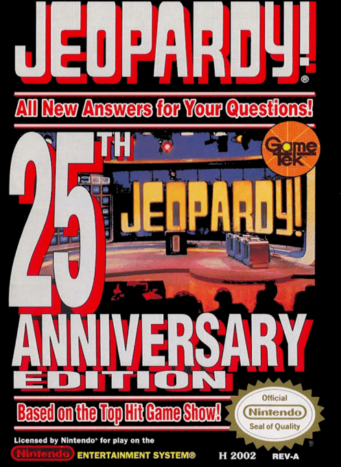 Jeopardy! 25th Anniversary Edition - Nintendo Entertainment System