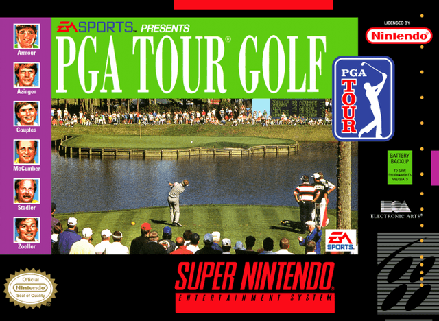 PGA Tour Golf - Super Nintendo Entertainment System