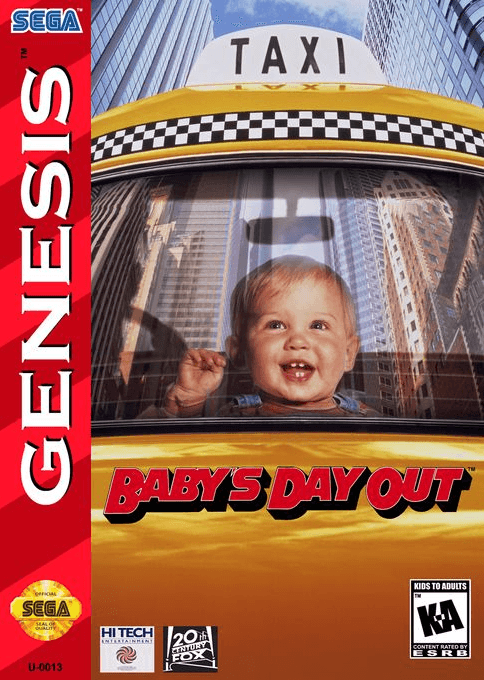 Baby's Day Out - Sega Mega Drive / Genesis