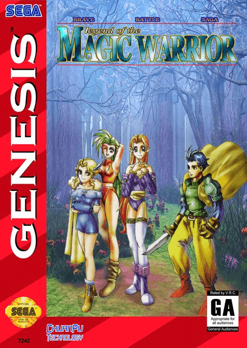 Barver Battle Saga : Tai Kong Zhan Shi - Sega Mega Drive / Genesis