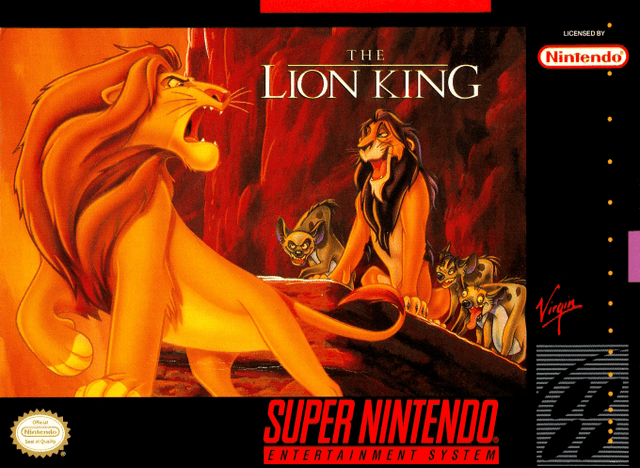 The Lion King - Super Nintendo Entertainment System