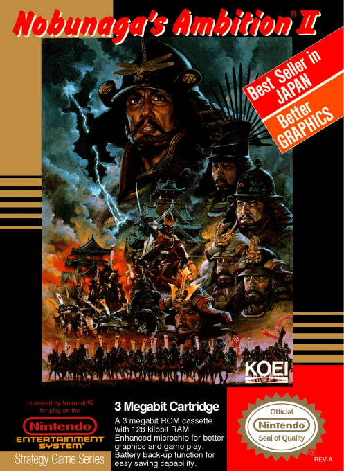 Nobunaga's Ambition II - Nintendo Entertainment System
