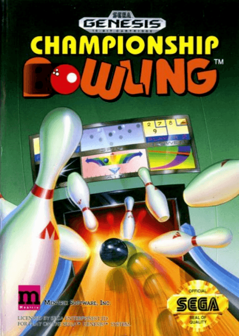 Championship Bowling - Sega Mega Drive / Genesis