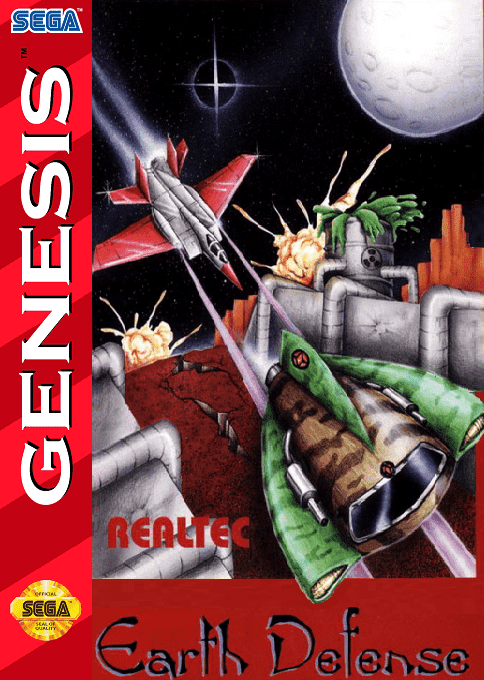 Earth Defense - Sega Mega Drive / Genesis