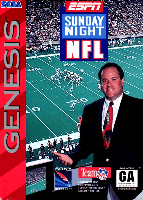 ESPN Sunday Night NFL - Sega Mega Drive / Genesis