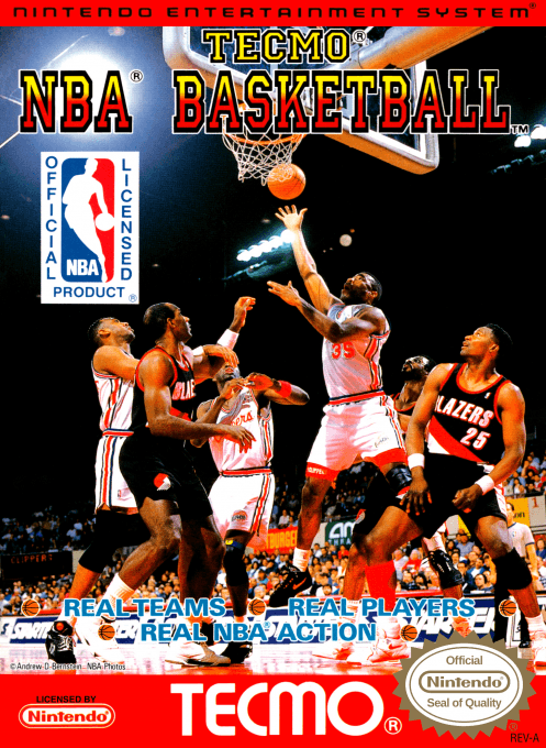 Tecmo NBA Basketball - Nintendo Entertainment System
