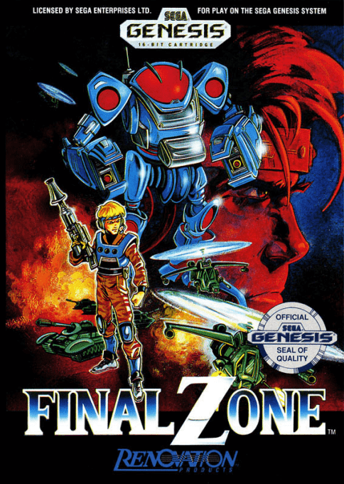 Final Zone - Sega Mega Drive / Genesis
