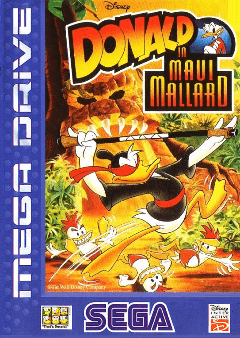 Donald in Maui Mallard - Sega Mega Drive / Genesis