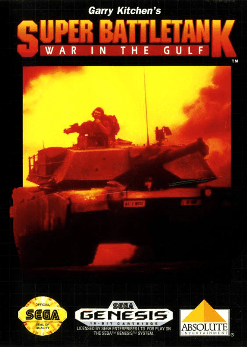 Garry Kitchen's Super Battletank : War in the Gulf - Sega Mega Drive / Genesis