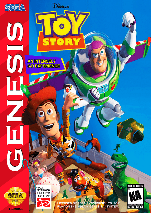Toy Story - Sega Mega Drive / Genesis