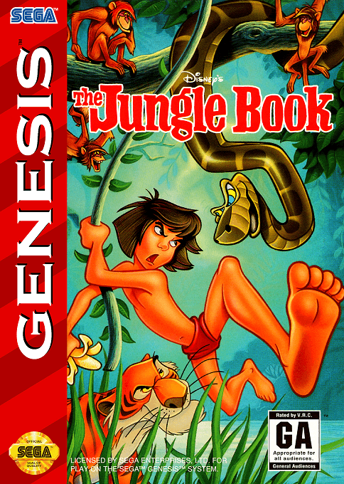 The Jungle Book - Sega Mega Drive / Genesis