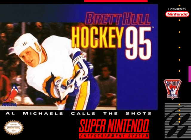Brett Hull Hockey 95 - Super Nintendo Entertainment System