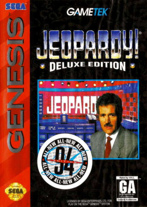 Jeopardy! : Deluxe Edition - Sega Mega Drive / Genesis