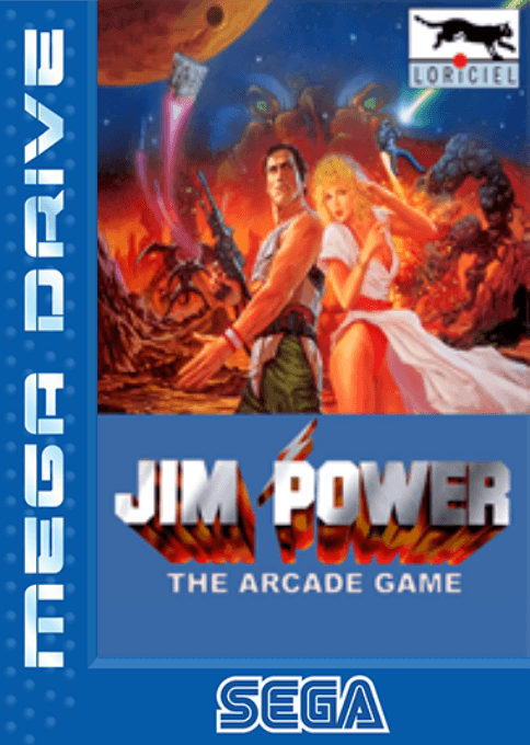 Jim Power : The Arcade Game - Sega Mega Drive / Genesis