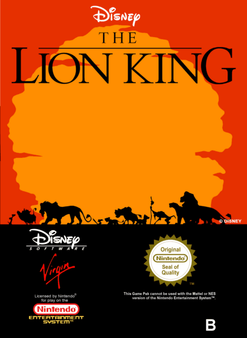 Lion King  - Nintendo Entertainment System
